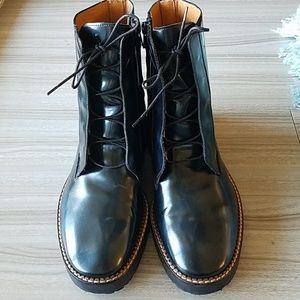 Maison Martin Margiela Teal Blue Boots - Sz 37.5EU